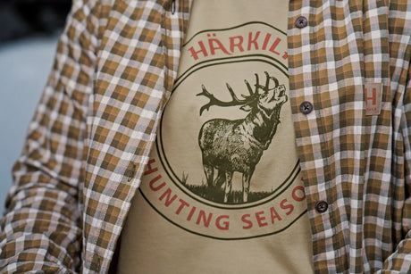 Härkila Stag Badge S/S T-Shirt Women, sand
