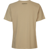 Härkila Stag Badge S/S T-Shirt Women, sand