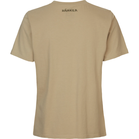 Härkila Stag Badge S/S T-Shirt Women, sand