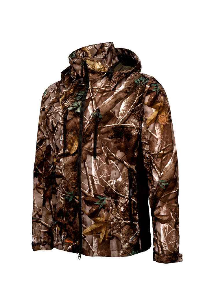 Hubertus Camouflagejack met stretch inzetstuk "Stalking"