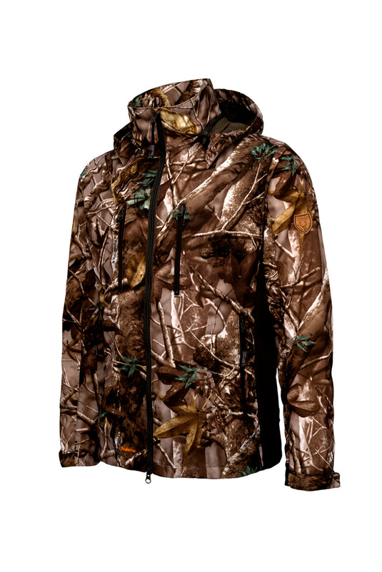 Hubertus Camouflagejack met stretch inzetstuk 