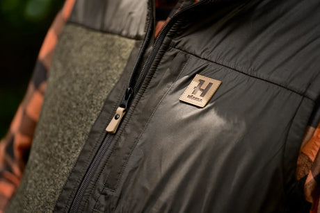 Härkila Kalix Fleece Waistcoat, willow green/shadow brown