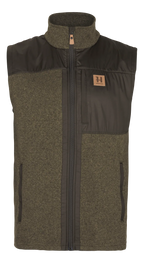 Härkila Kalix Fleece Waistcoat, willow green/shadow brown