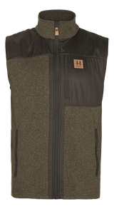 Härkila Kalix Fleece Waistcoat, willow green/shadow brown