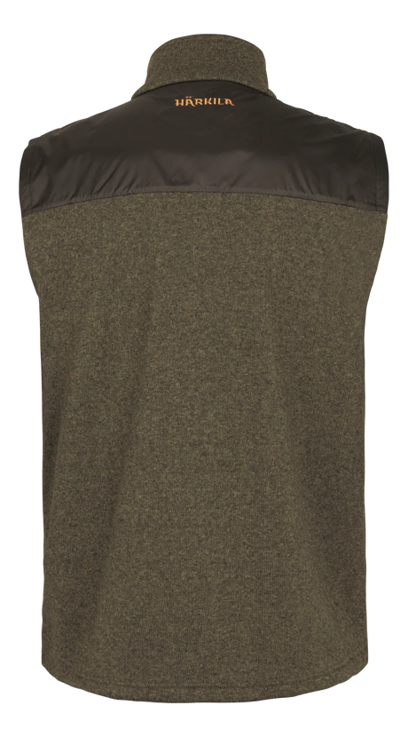 Härkila Kalix Fleece Waistcoat, willow green/shadow brown