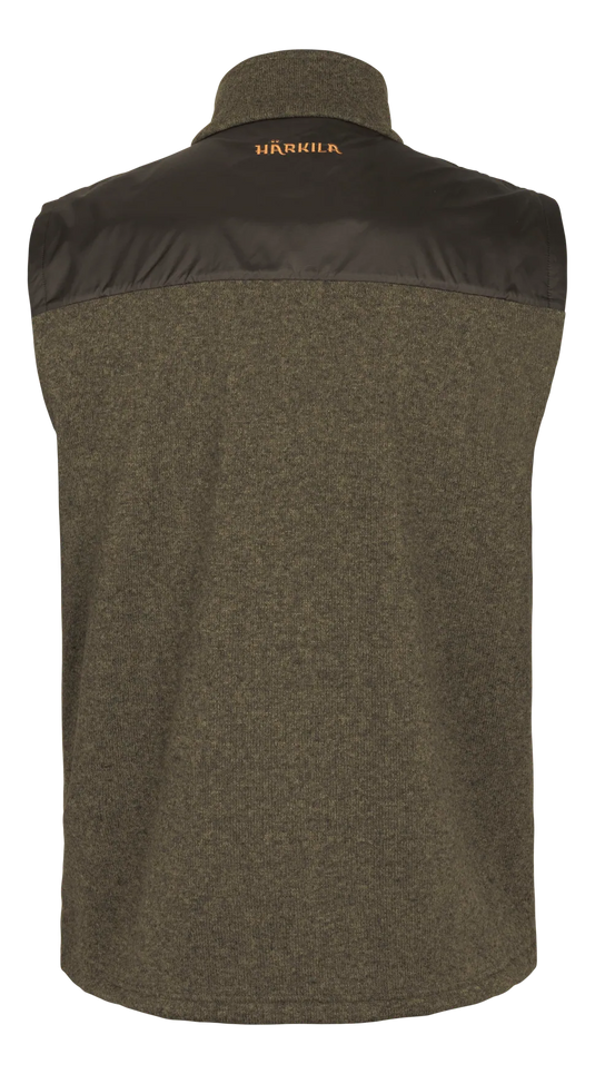 Härkila Kalix Fleece Waistcoat, willow green/shadow brown