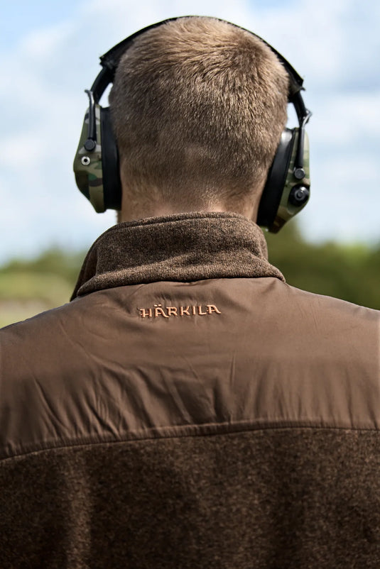 Härkila Kalix Fleece Waistcoat, dark earth