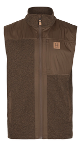 Härkila Kalix Fleece Waistcoat, dark earth