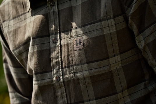 Härkila Fjell L/S Shirt, green check