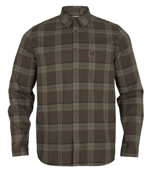Härkila Fjell L/S Shirt, green check