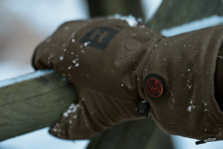 Härkila Heat HSP Fold-Back Mittens, hunting green