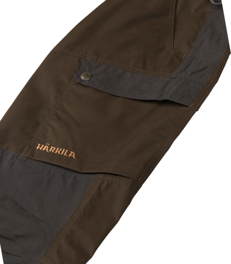 Härkila Asmund Trousers, willow green/shadow brown