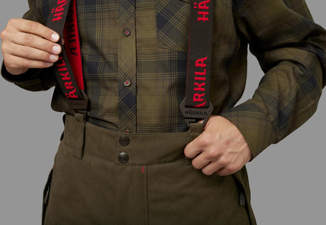 Härkila Driven Hunt HWS Insulated Trousers, willow green