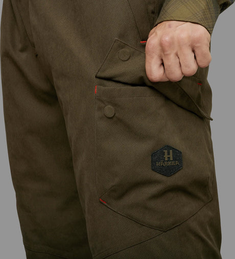 Härkila Driven Hunt HWS Insulated Trousers, willow green