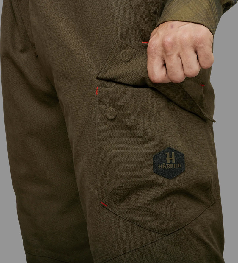 Afbeelding laden in Galerijviewer, Härkila Driven Hunt HWS Insulated Trousers, willow green

