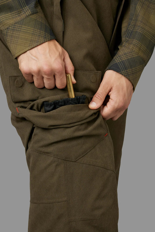 Härkila Driven Hunt HWS Insulated Trousers, willow green