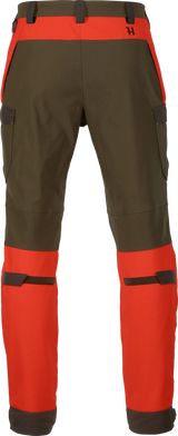 Härkila Wildboar Pro Trousers, wildboar orange/willow green