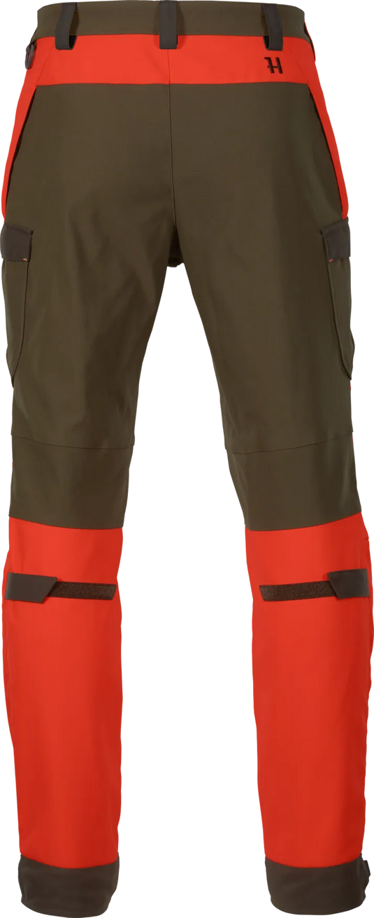 Härkila Wildboar Pro Trousers, wildboar orange/willow green