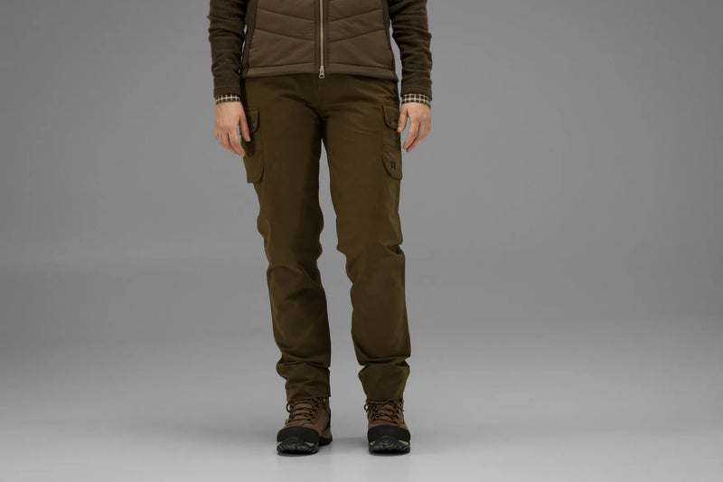 Afbeelding laden in Galerijviewer, Härkila Retrieve Lady Trousers, warm olive
