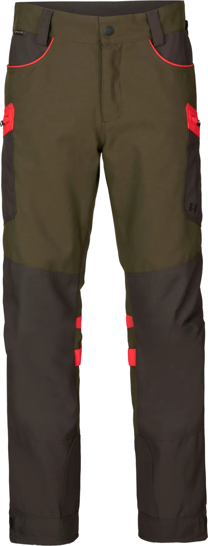Afbeelding laden in Galerijviewer, Härkila Pro Hunter Dog keeper GTX trousers, willow green/orange
