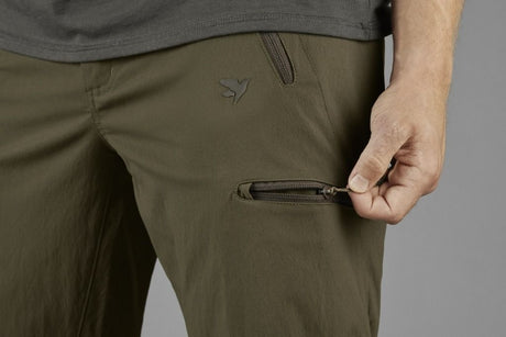 Seeland Outdoor Stretch Trousers Men, pine green