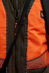 Härkila Wildboar Pro Blaze Waistcoat, orange blaze/brown