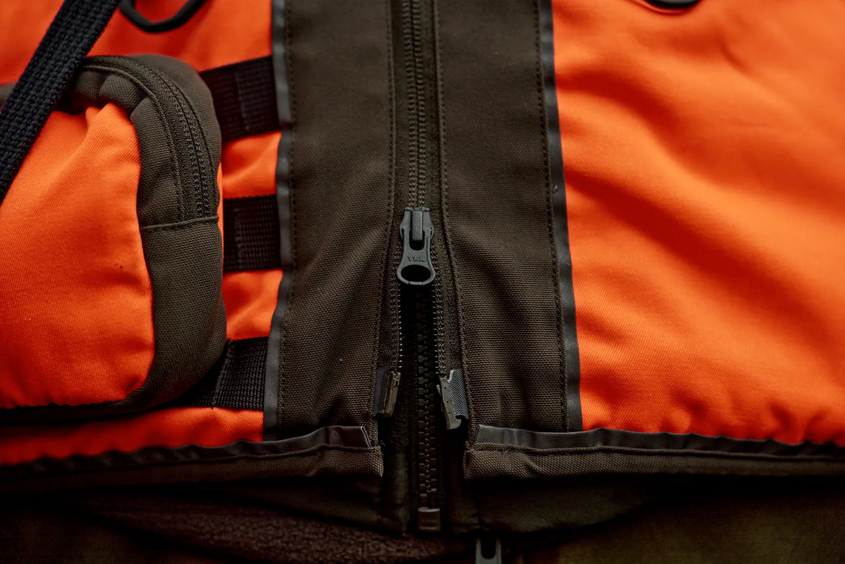 Härkila Wildboar Pro Blaze Waistcoat, orange blaze/brown