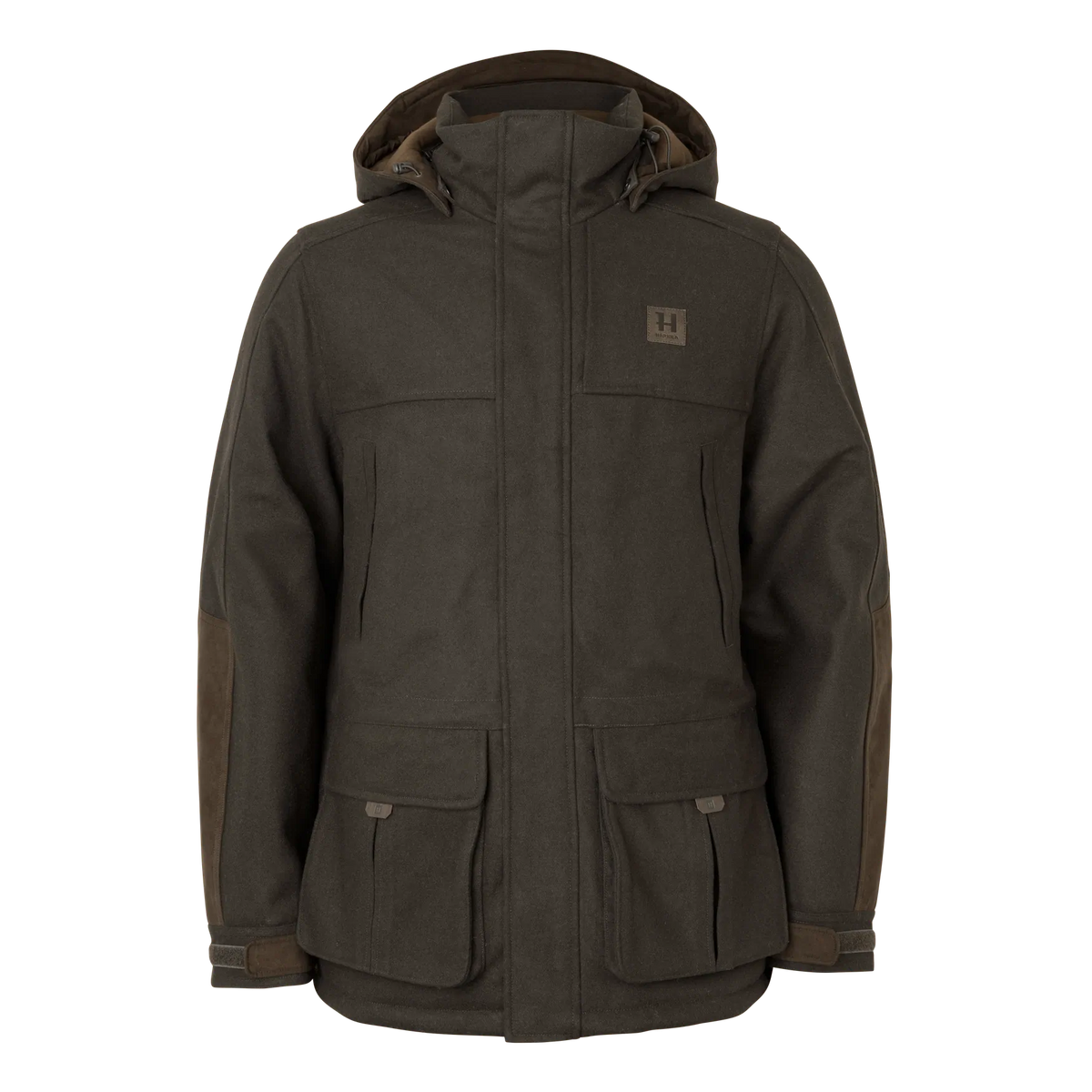 Härkila Kodiak CleverWool HSP Insulated Jacket, dark hunting green/shadow brown