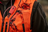 Härkila Wildboar Pro Blaze Camo Waistcoat, AXIS MSP CE Orange