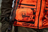 Härkila Wildboar Pro Blaze Camo Waistcoat, AXIS MSP CE Orange