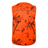 Härkila Wildboar Pro Blaze Camo Waistcoat, AXIS MSP CE Orange