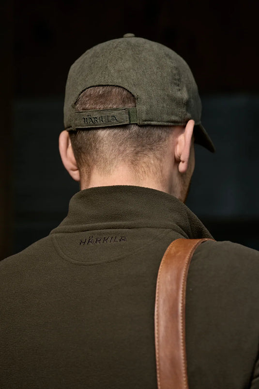 Harkila corduroy cap, grape leaf