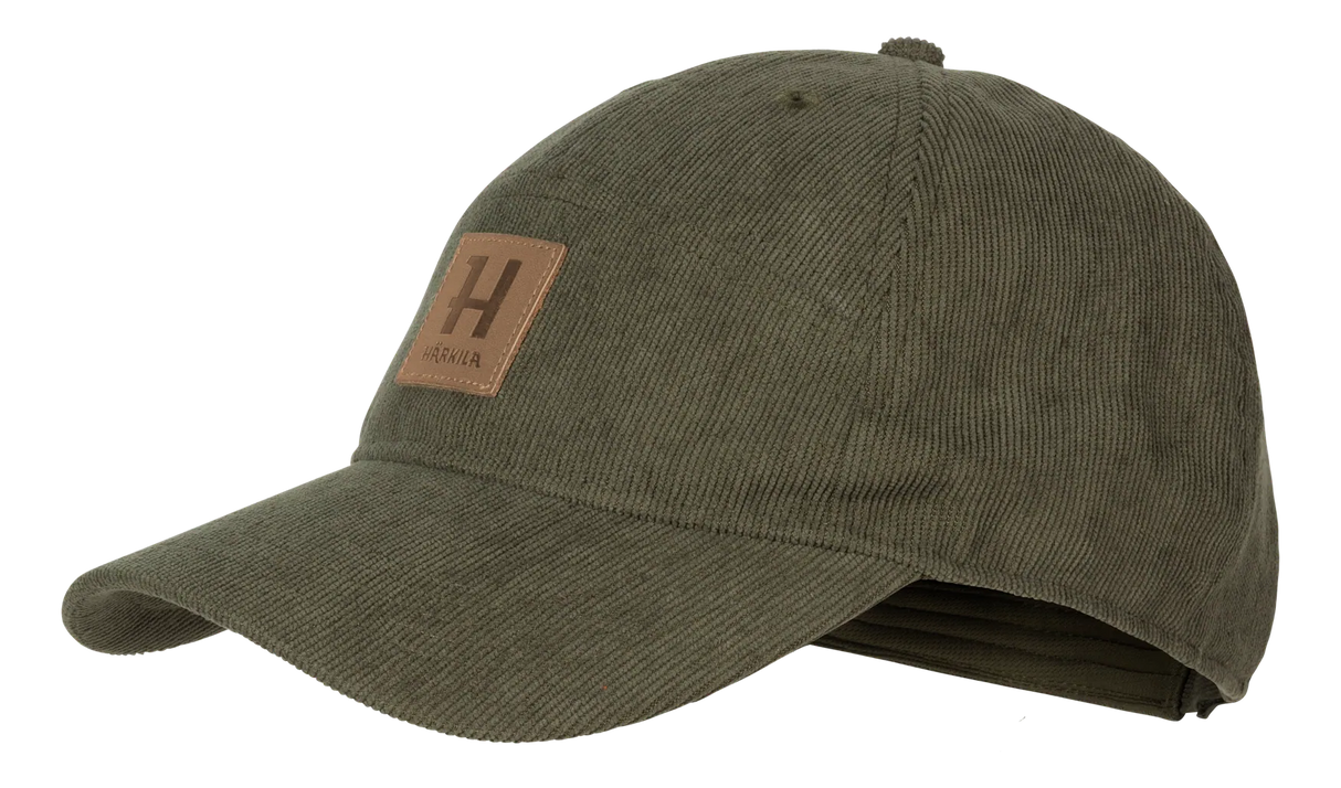Harkila corduroy cap, grape leaf