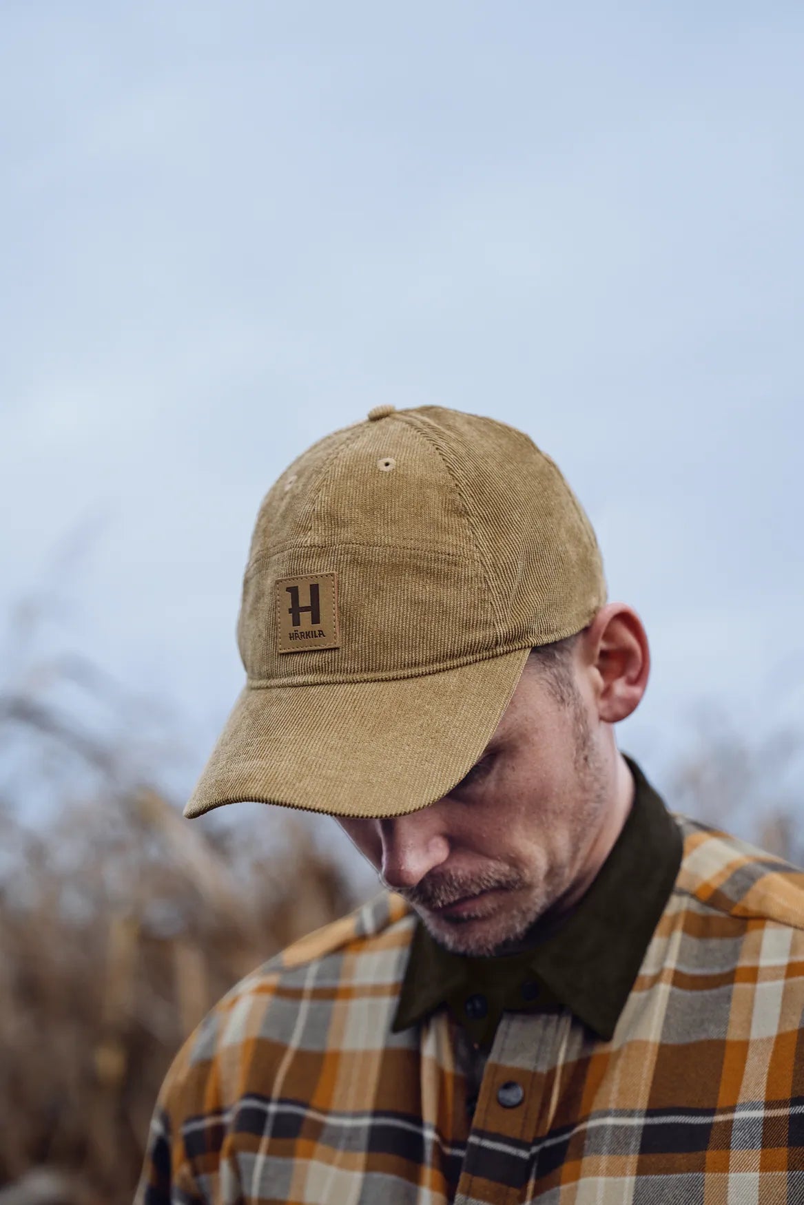 Härkila corduroy cap Elmwood