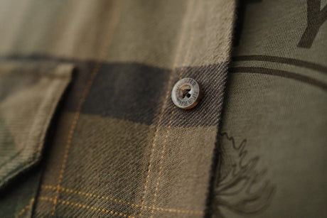 Asmund L/S shirt Beech green check