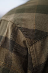 Asmund L/S shirt Beech green check