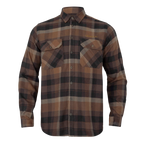 Asmund L/S shirt Rust brown check
