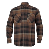 Asmund L/S shirt Rust brown check