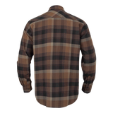 Asmund L/S shirt Rust brown check