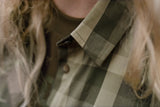 Härkila Akeena L/S Shirt Women, forest night check