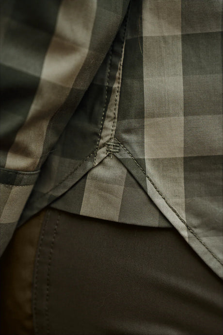 Härkila Akeena L/S Shirt Women, forest night check