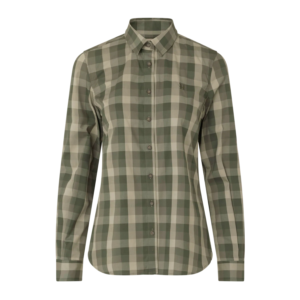Härkila Akeena L/S Shirt Women, forest night check