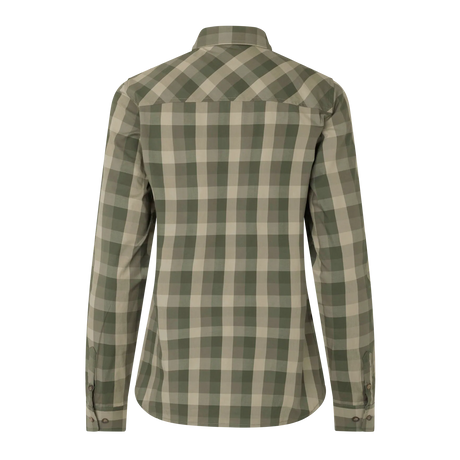 Härkila Akeena L/S Shirt Women, forest night check