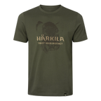 Härkila Wildboar Logo S/S T-Shirt, forest night