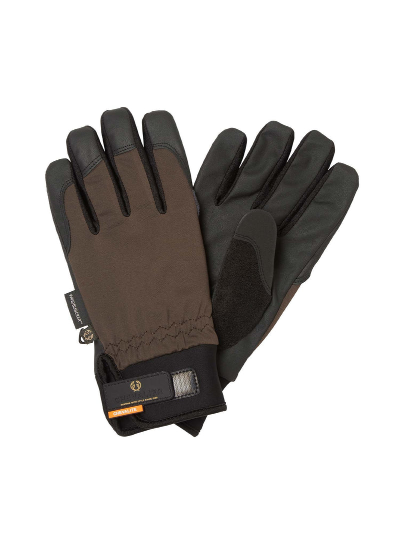 Afbeelding laden in Galerijviewer, Chevalier Windblocker Shooting Gloves, leather brown
