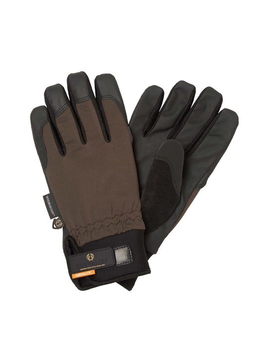 Chevalier Windblocker Shooting Gloves, leather brown