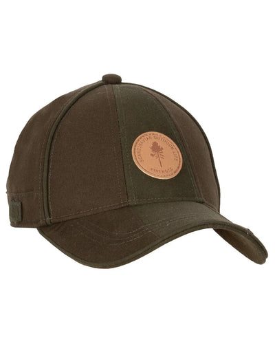 Pinewood Furudal Waterproof Hunters Cap, suede brown/moss green