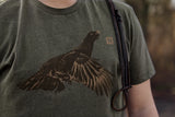 Härkila Topp S/S T-Shirt, forest night grouse