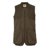 Härkila Skye Shooting Waistcoat, willow green/shadow brown