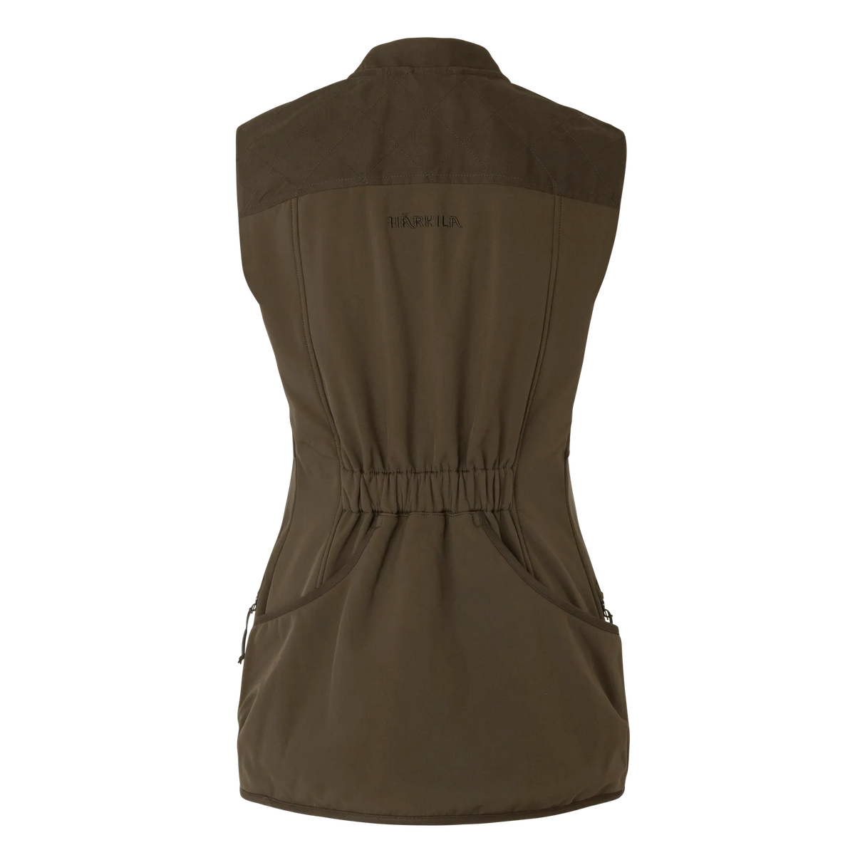 Härkila Skye Shooting Waistcoat Women, willow green/shadow brown